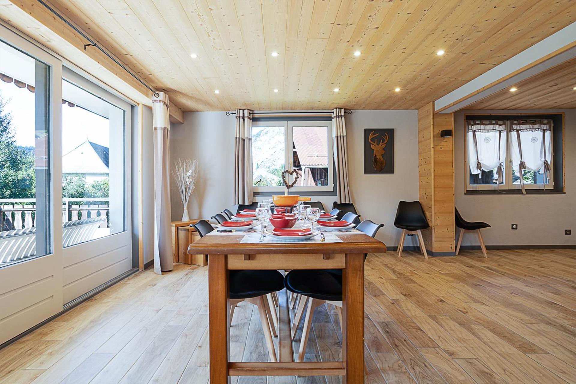 Chalet Les 4 Saisons - Ski, Parking Et Jardin La Chapelle-d'Abondance Exterior photo